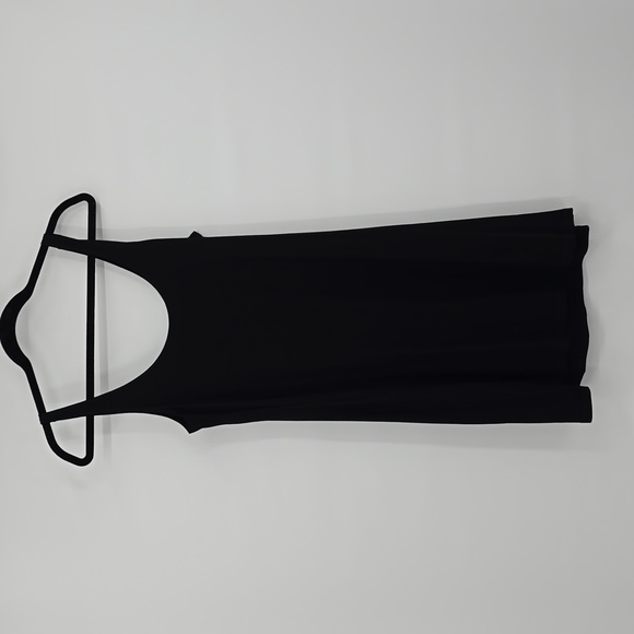 Alembika Black Jersey Dress Size 2 - Picture 1 of 8